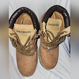 SKECHERS Womens Sergeants Verdict Boots Colour Wheat